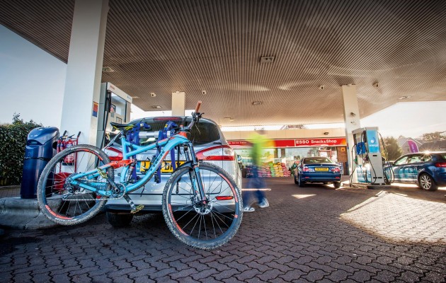 Petrol station stop featured