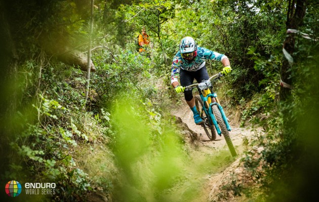 Jared Graves on stage two. EWS round 8, Finale Ligure, Italy. Photo by Matt Wragg.