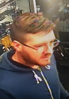 A CCTV image of the supposed thief