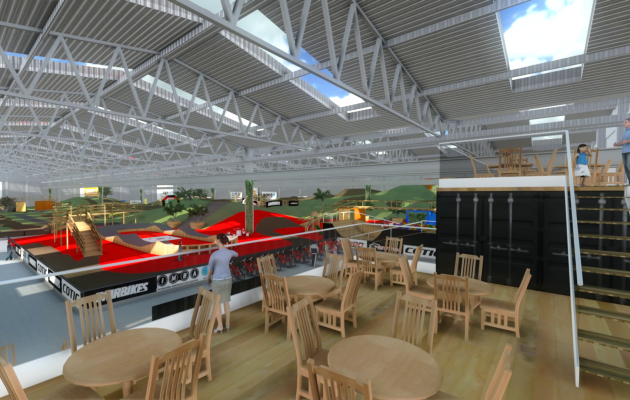 Dirt factory 3d model 3