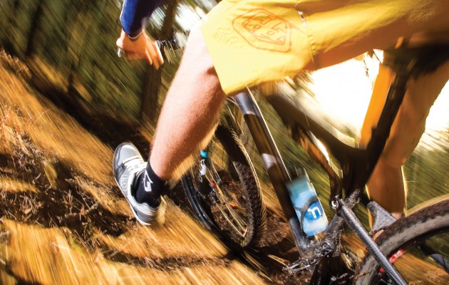 Ride loose featured foot out