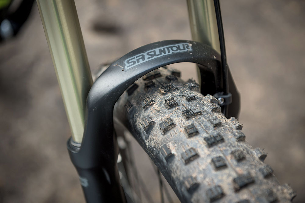 Standing in the way of control: fork and tyre