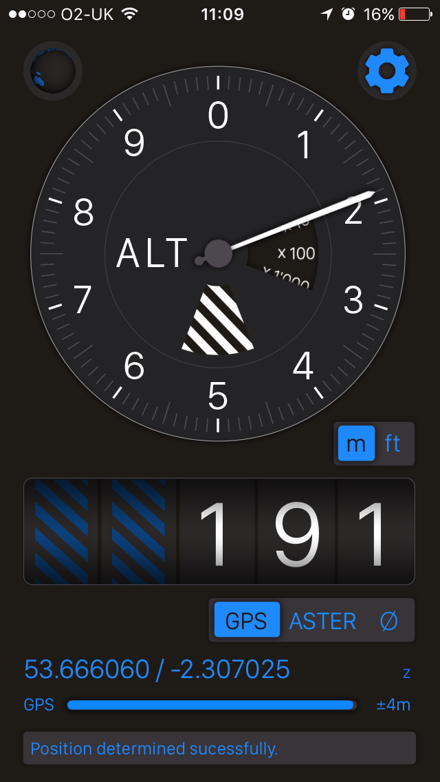 Altimeter+ app