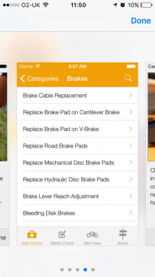 mountain biking phone apps