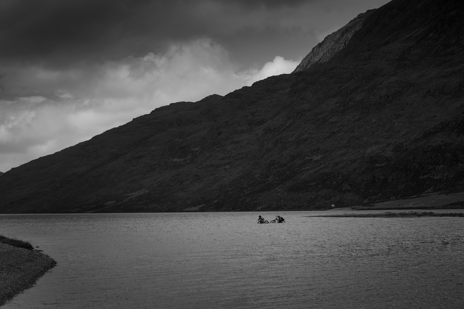 Matt Hunter and Thomas Vanderham in the northern highlands of Scotland (Pic: Sterling Lorence)