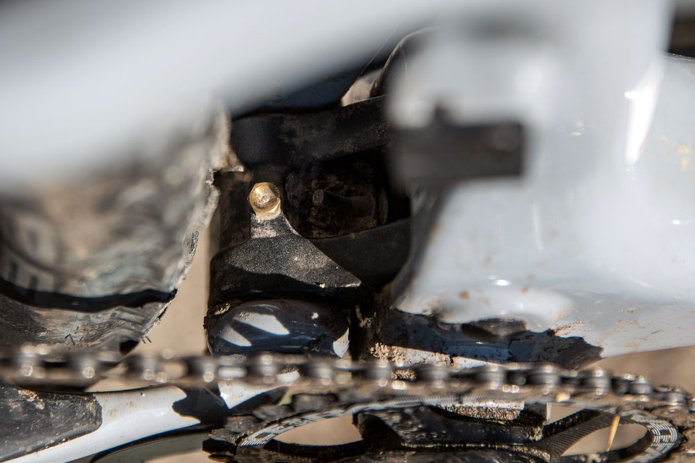 Handy grease port keeps the lower link in fine fettle