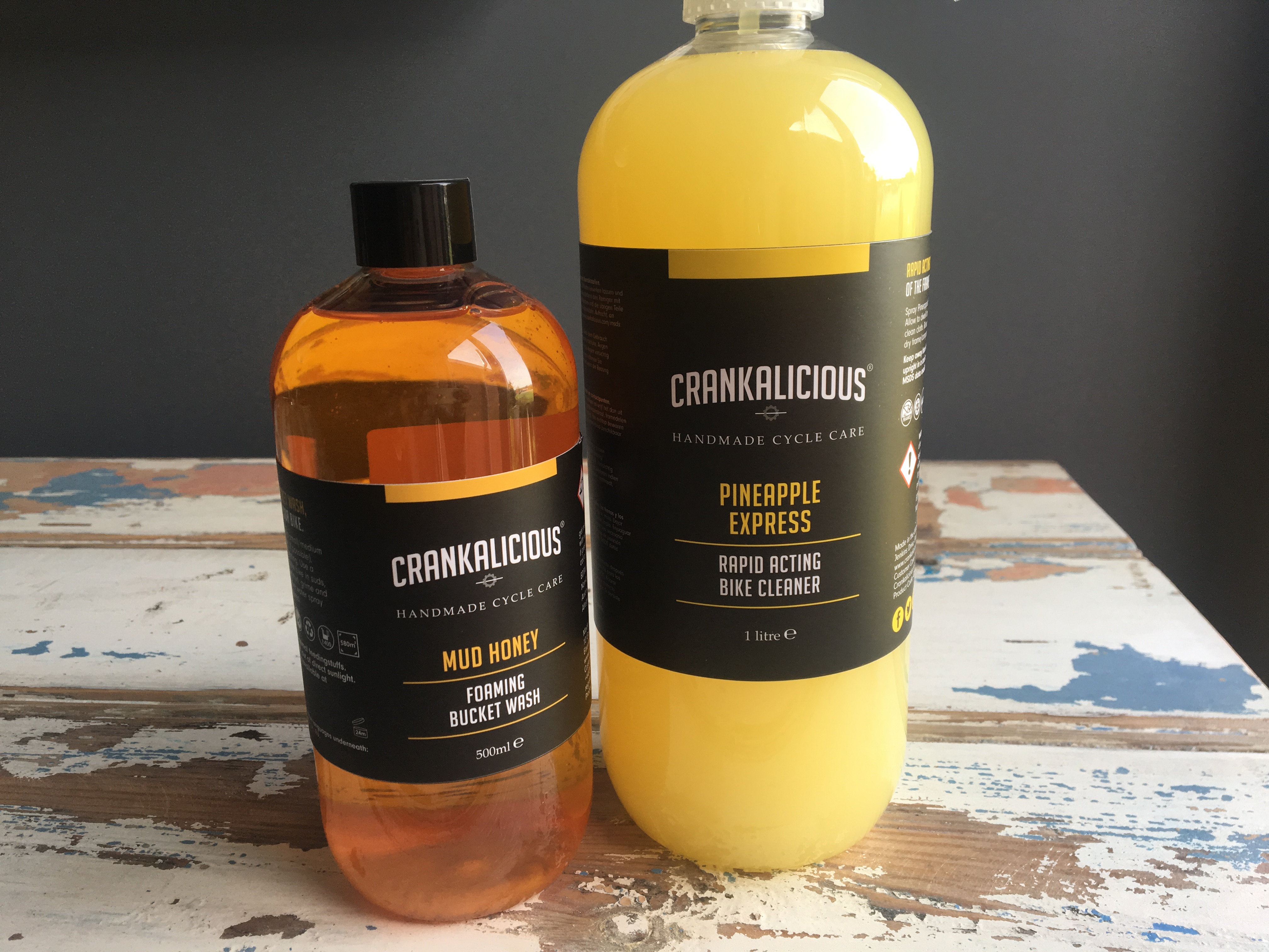 Crankalicious cleaning products