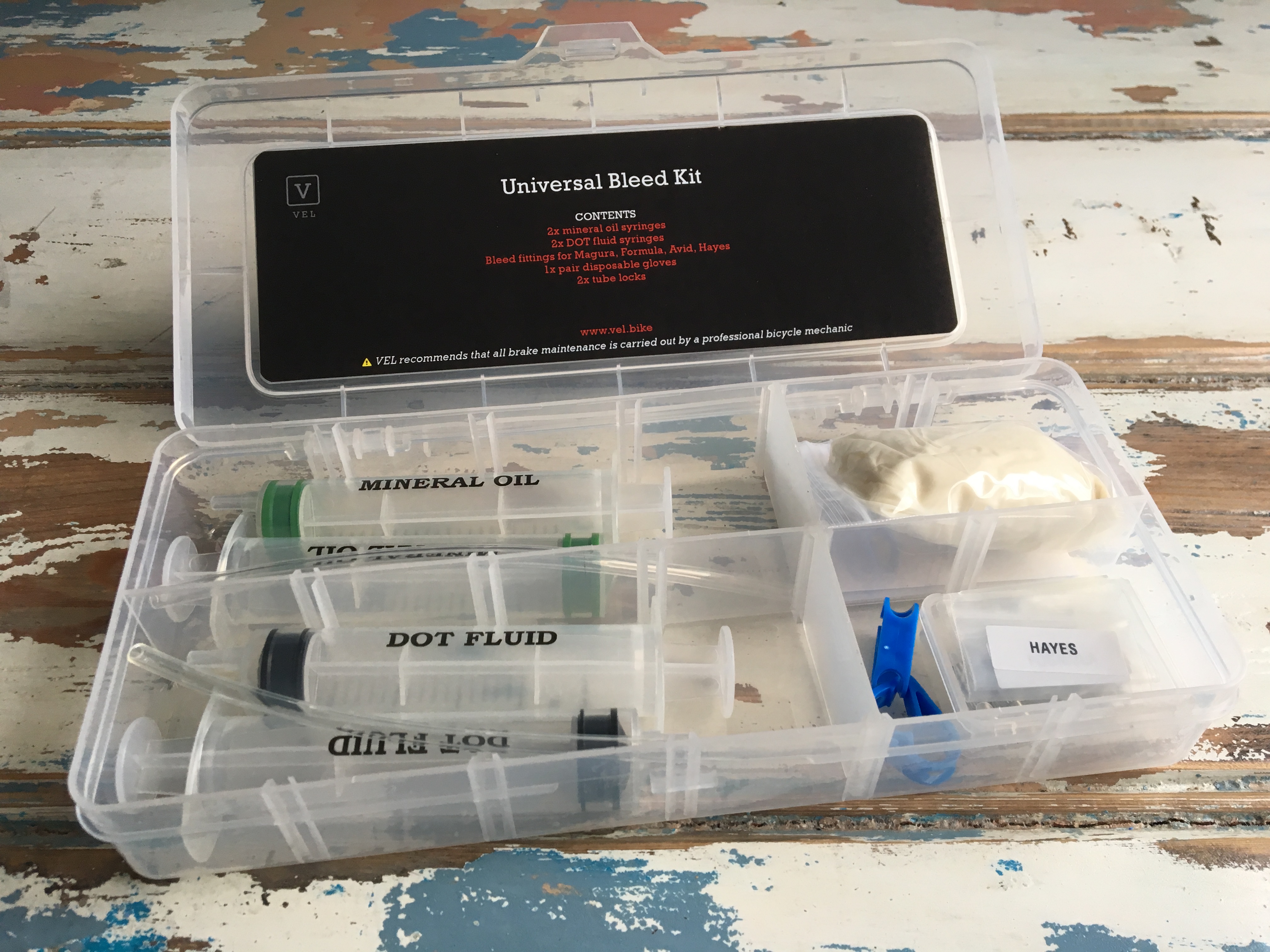 Vel Universal Bleed kit