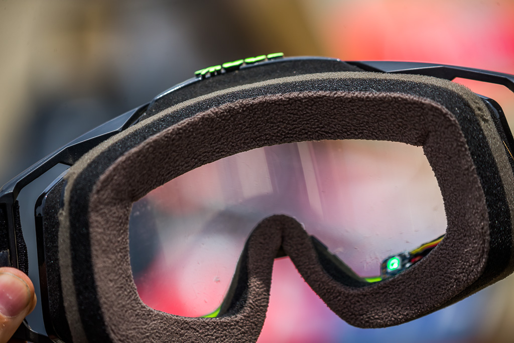 EyeCo headsup display fits inside any goggles or helmet MBR