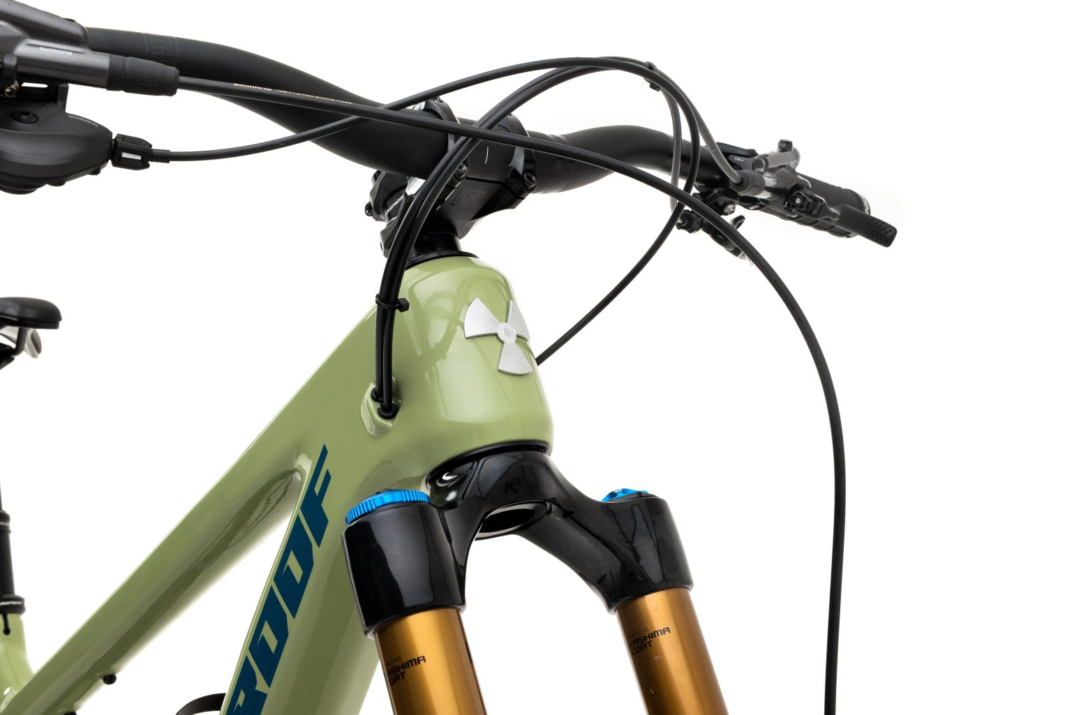 Nukeproof Giga up to 180mm of travel and clever adjustable pivot MBR