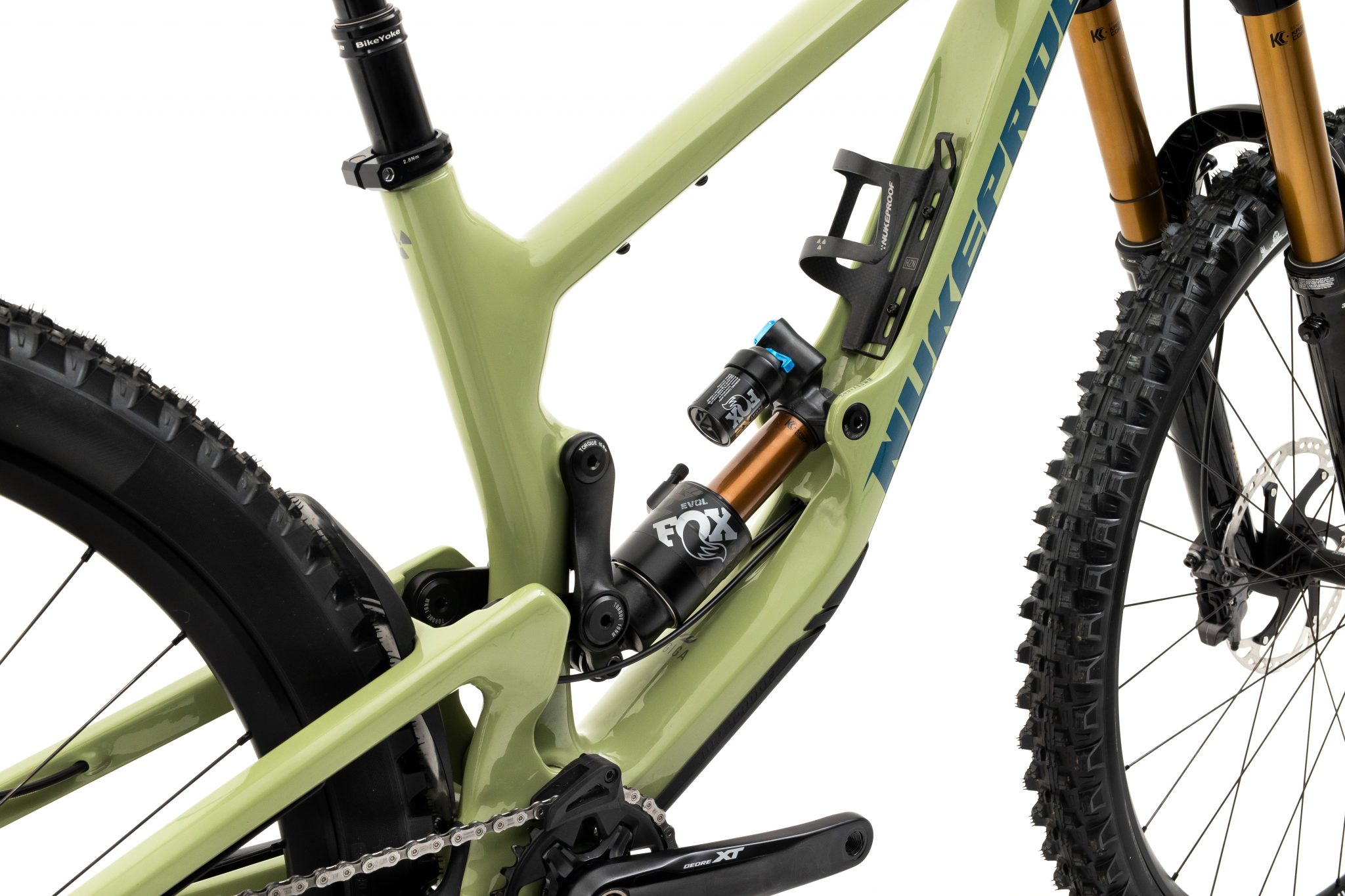 Nukeproof Giga up to 180mm of travel and clever adjustable pivot MBR