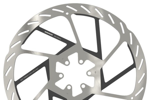 SRAM HS2 rotor in whacking great 220mm size