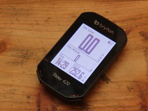 Photo of Bryton Rider 420 gps bike computer
