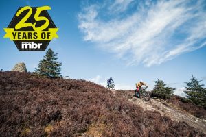 Aneela McKenna and Julia Hobson ride Innerleithen in the Tweed Valley, part of Scotland's 7Stanes