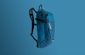 Photo of the CamelBak Mule 12 on a blue background