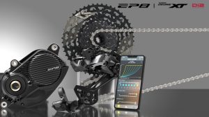 Shimano Deore XT Di2 EP8 motor eMTB groupset