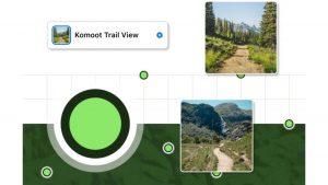 Komoot Trail View
