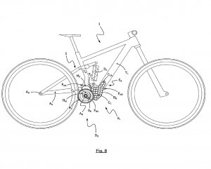 SRAM e-bike motor patent