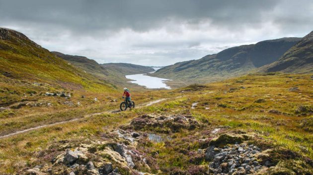 North Harris mountain bike route
