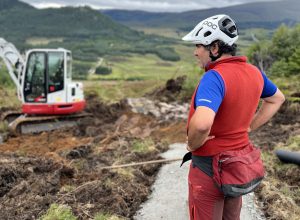Cristian Pizarro, Laggan Forest Trust's Business Development Officer