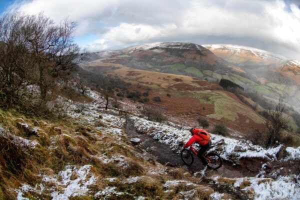 Black Mountains winter snow ride