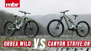 Canyon Strive:ON V Orbea Wild M-Team