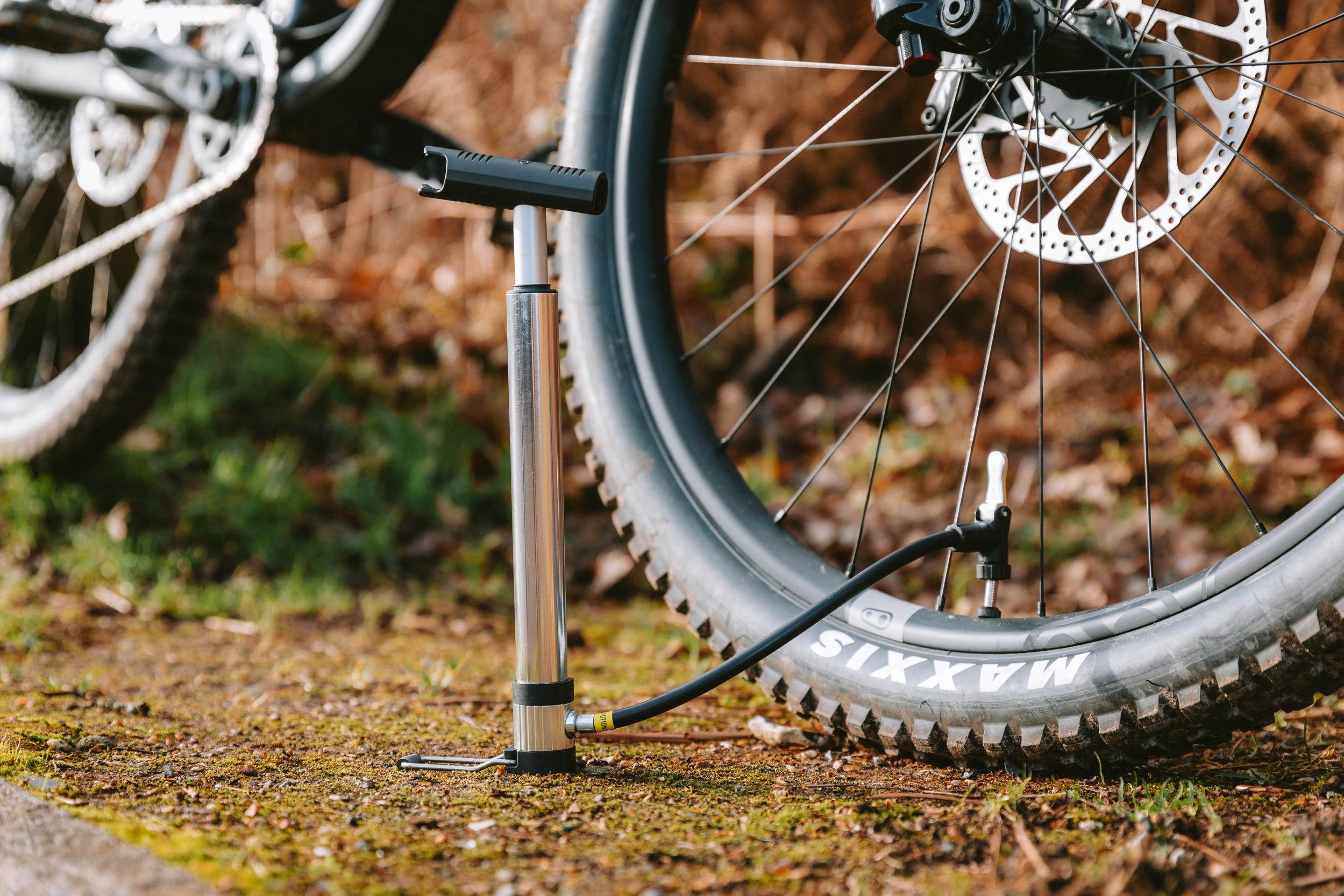 thumbnail image 2 of Mini Portable Bicycle Air Pump Bike Tire Inflator MTB Road Bike Cycling Pump Bic 2 of 12