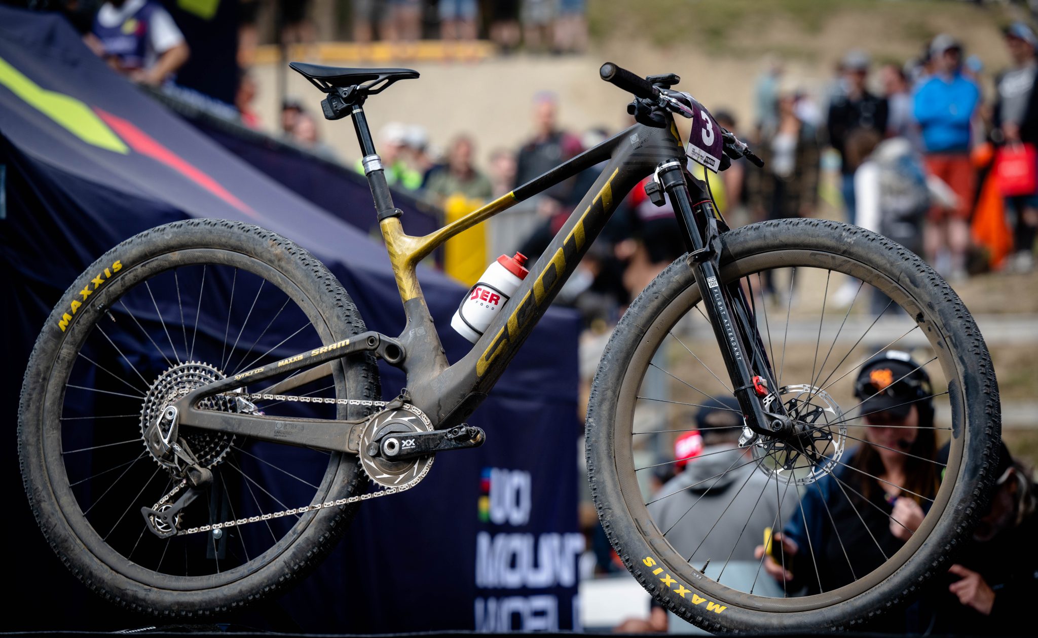 Scott's Spark RC race bike always had a remote lockout, but the latest ...