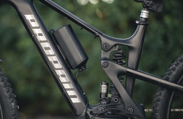 SRAM Powertrain Range Extender mounted to a Propain e-bike