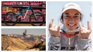 Robin Goomes Rampage winner and her Yeti SB165