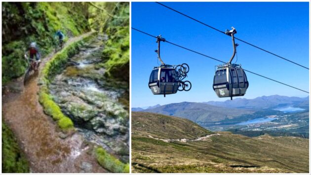 Dunoon bike park and gondola