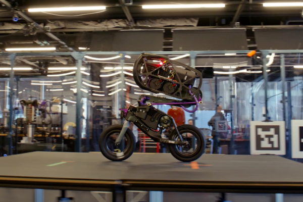 The RAI robot bike in action