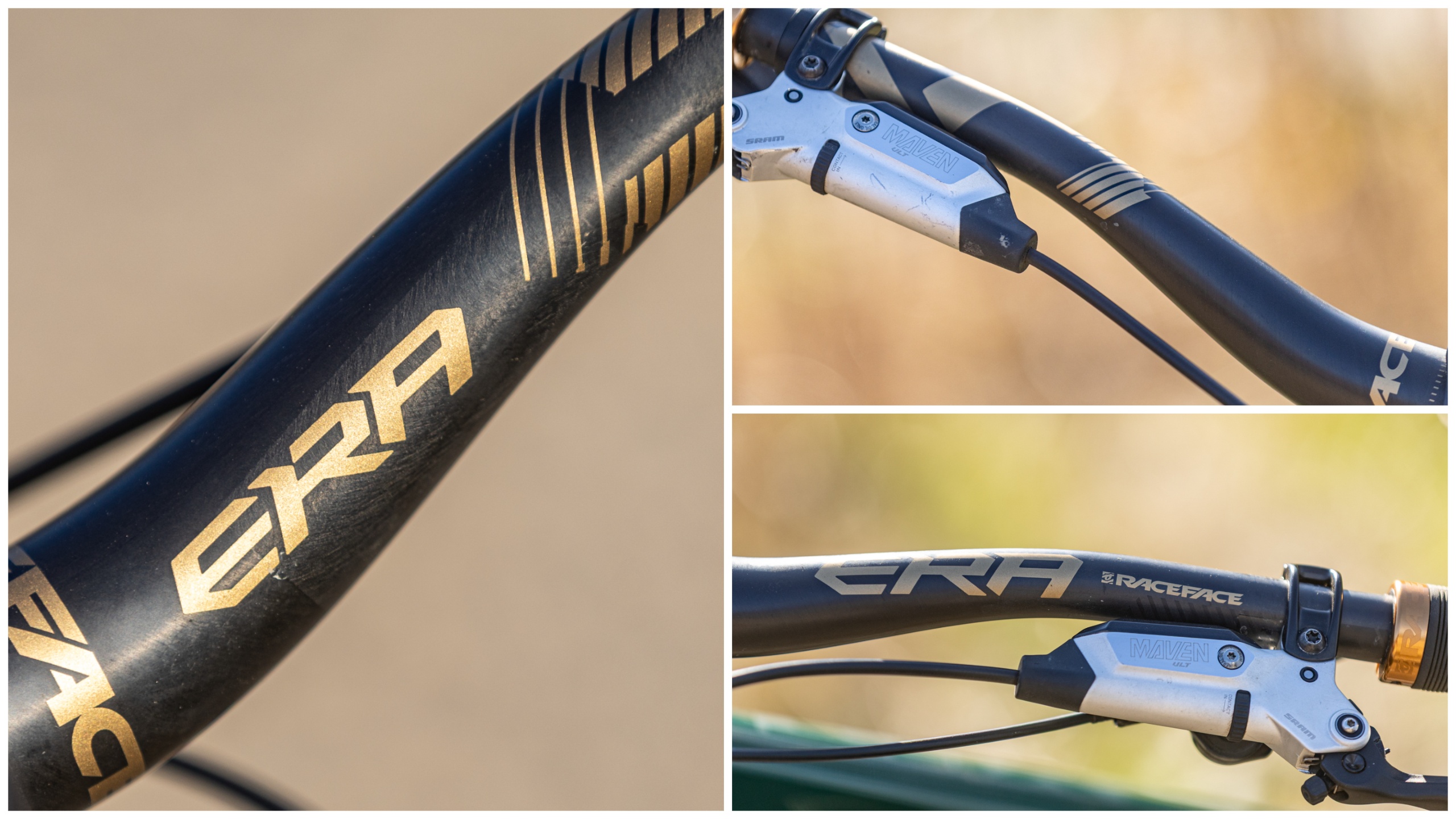 The Race Face Era carbon bar is my pick for riders over 80kg, it's