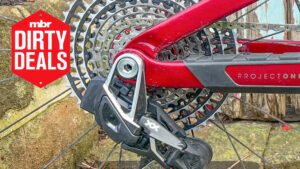 SRAM AXS battery fitted to a T-Type AXS derailleur