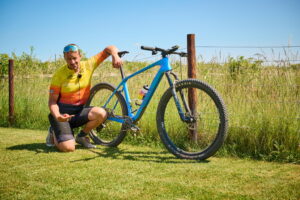 Stephen Shrushall Southern Divide on a MTB