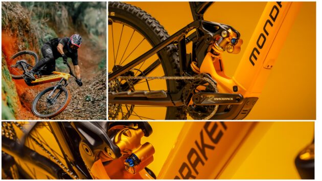 Mondraker’s Level is the OG of big travel e-bikes, and the new version gets the latest Bosch CX motor, a coil shock, 800Wh removable battery and 170mm travel
