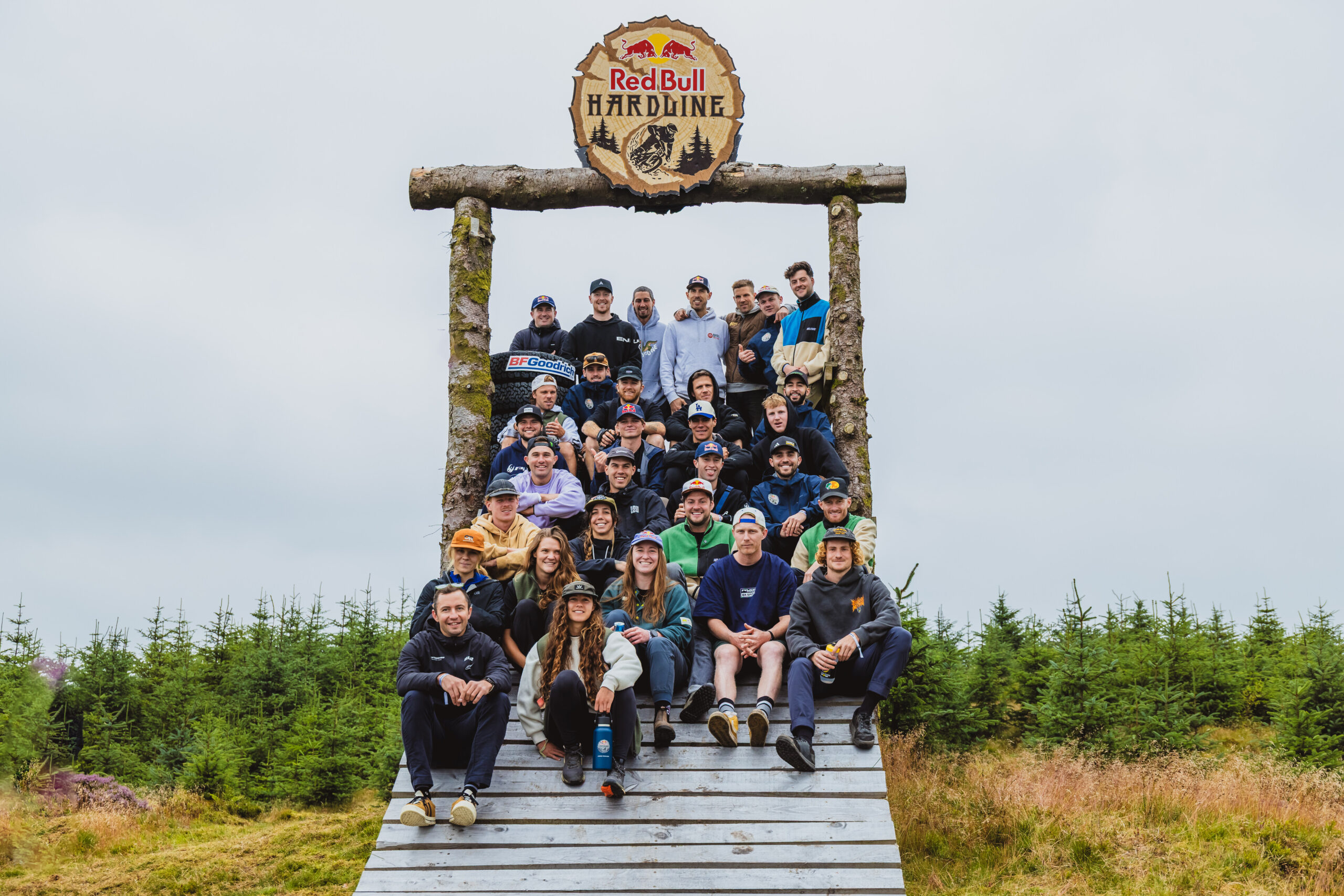 Red Bull Hardline Wales athletes 2025