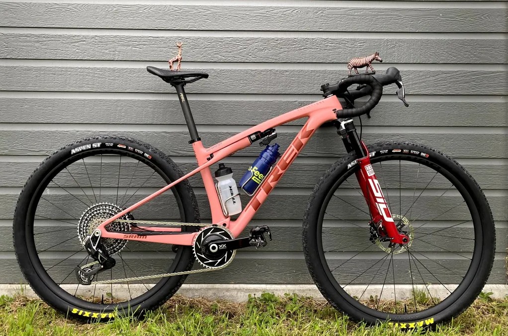 Haley Smith's Leadville 100 bike