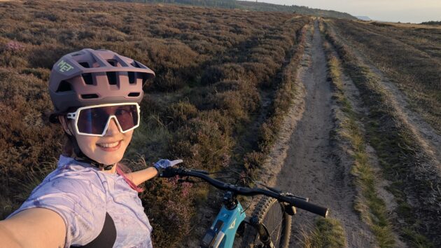 Riding on the moors
