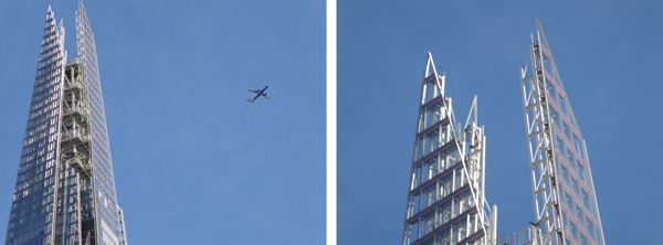 …through 200mm equivalent (left), to 720mm equivalent at full telephoto (right)