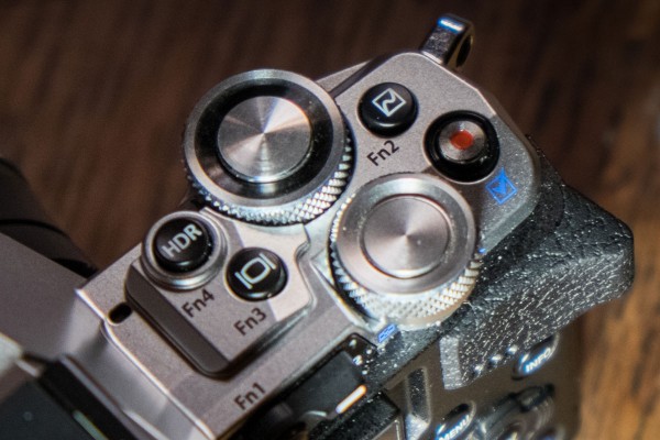 Top right controls