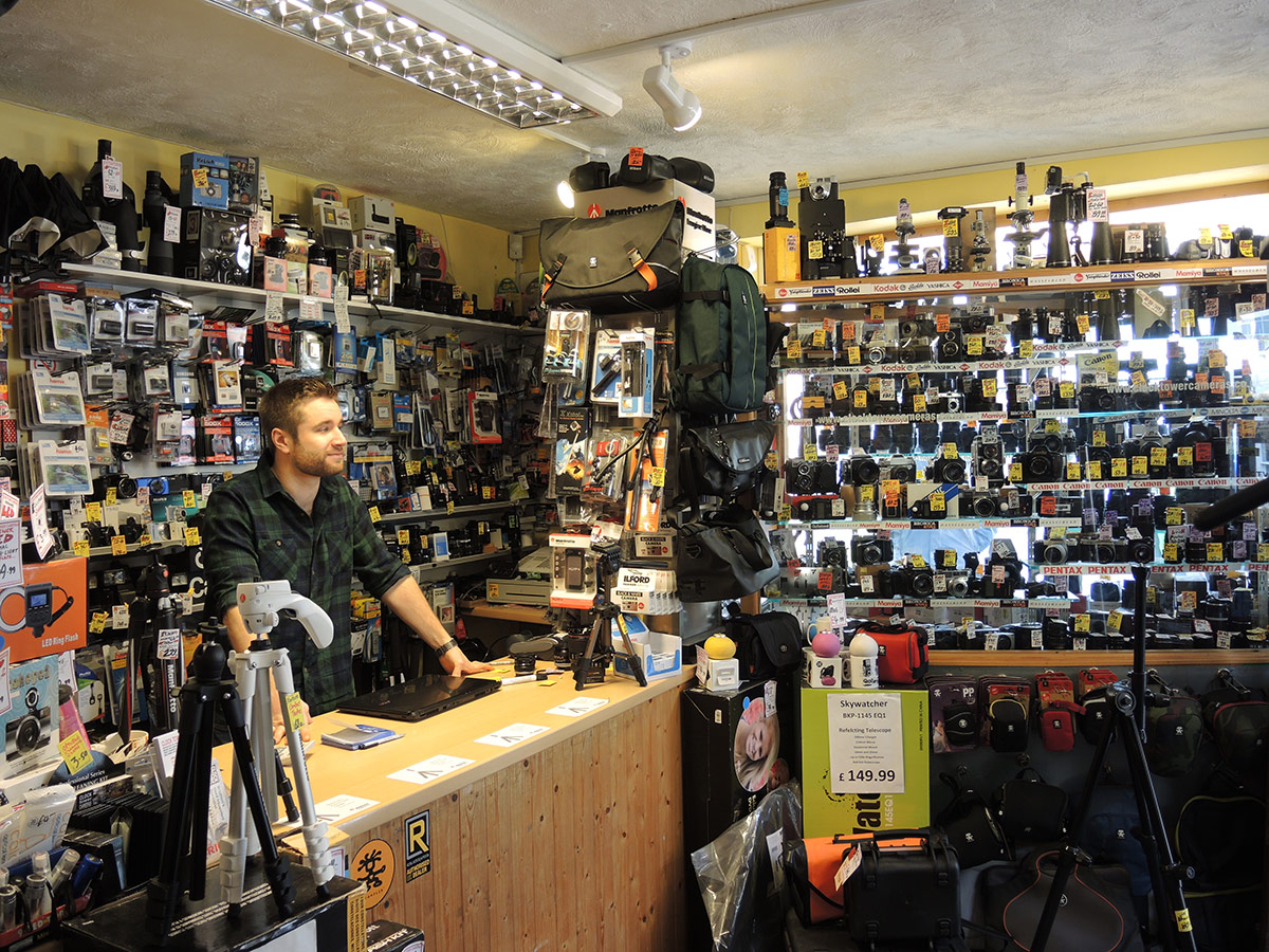 How Brighton's oldest camera shop is still surviving and thriving