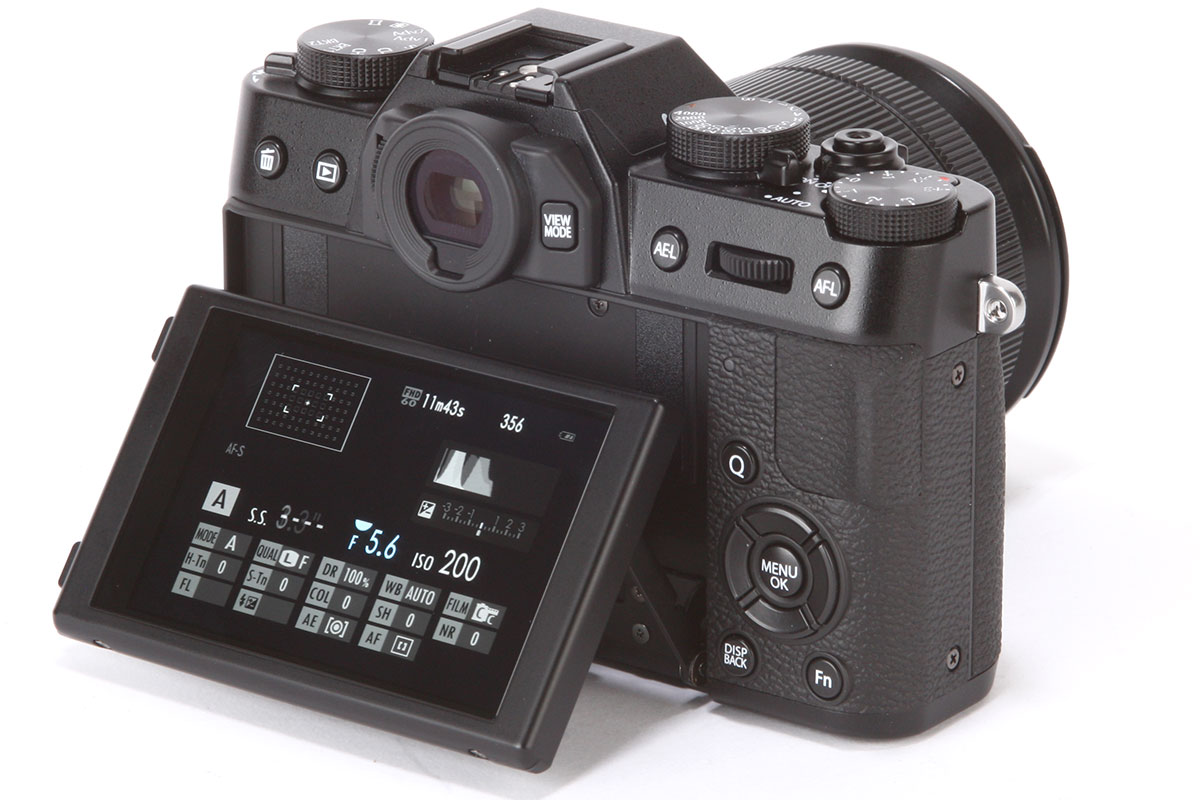 Fujifilm X-T10 tilt screen