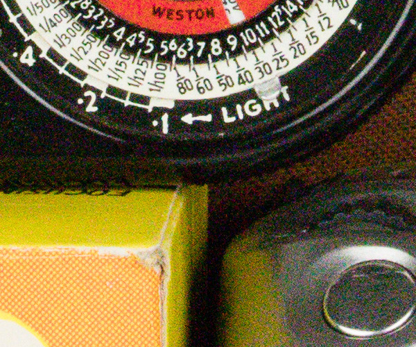 Canon EOS 5DS R noise, raw ISO 6400