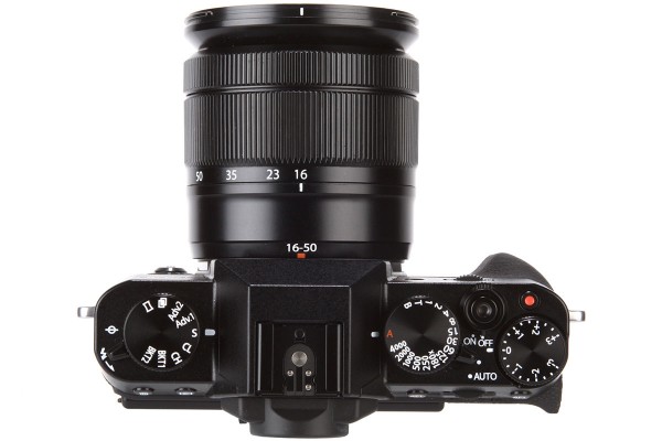 Fujifilm X-T10 top view
