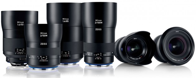 Zeiss Milvus lenses
