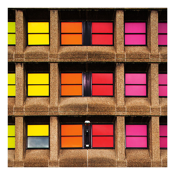 Fill a frame with strong lines and colour, like with this council building in Barnsley, South Yorkshire Canon EOS 5D Mark II, 24mm, 1/180sec at f/5.6, ISO 800