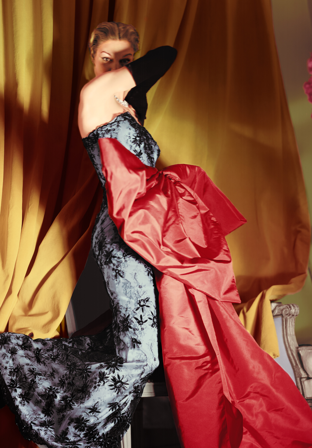 Paris Drama, British Vogue, May 1950