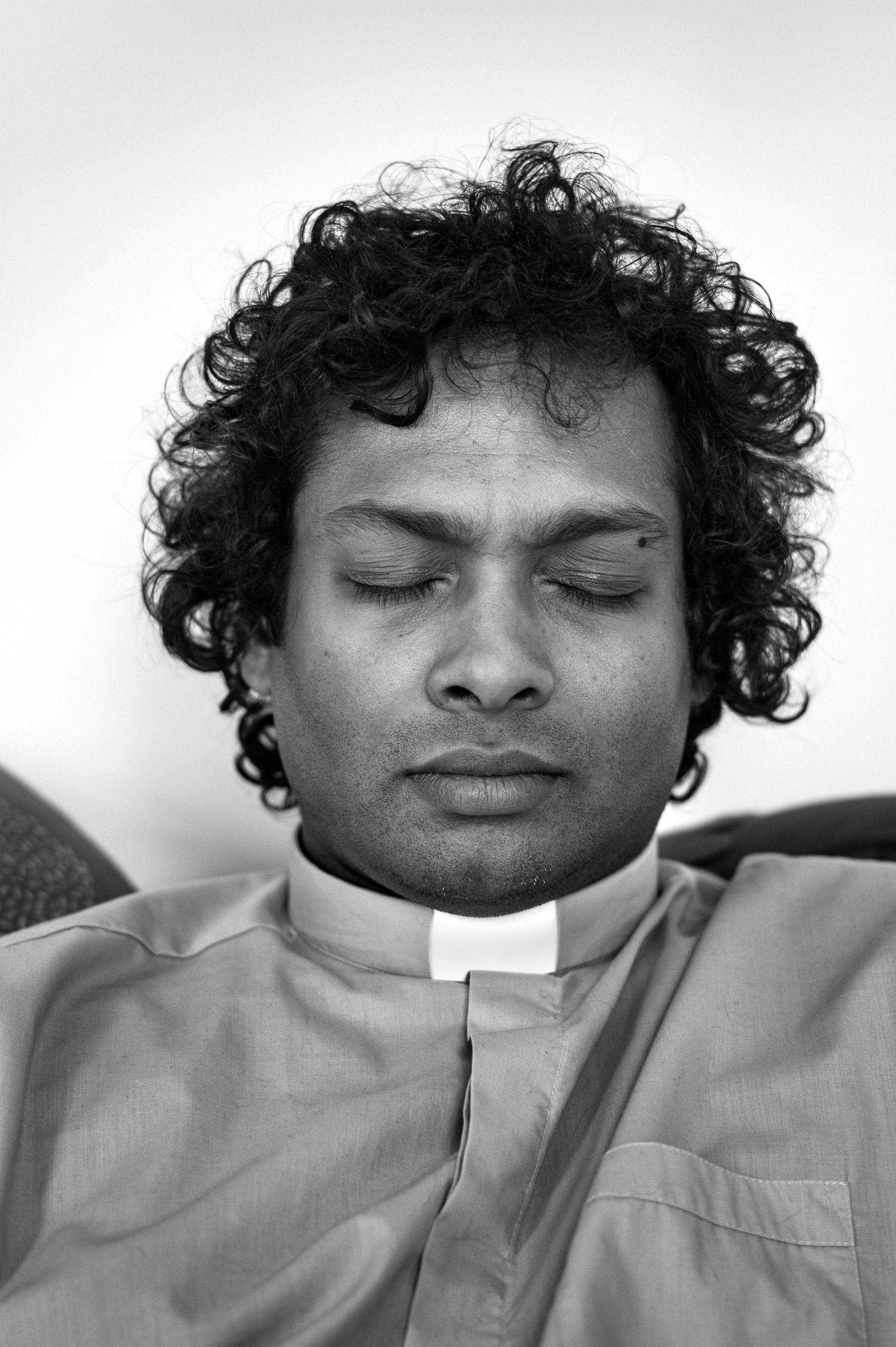 At prayer