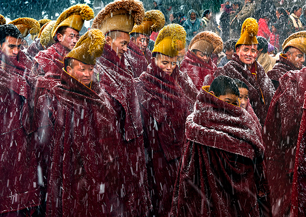 Image Name: Snowing Heavily Copyright: Longxiang Xie, 1st Place, China National Award, 2016 Sony World Photography Awards